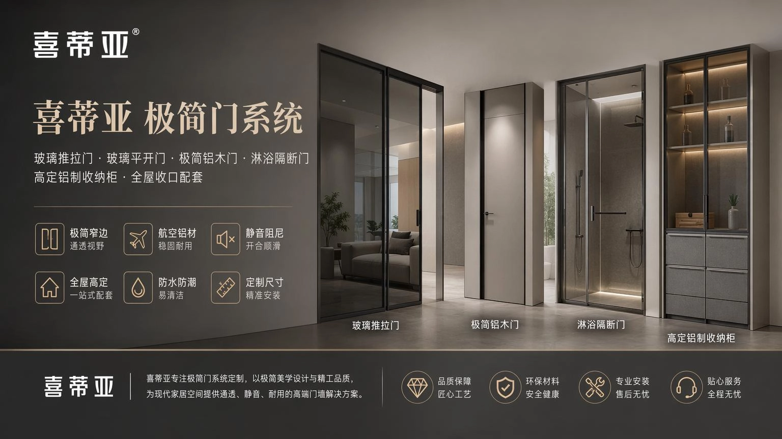 沧州推拉门